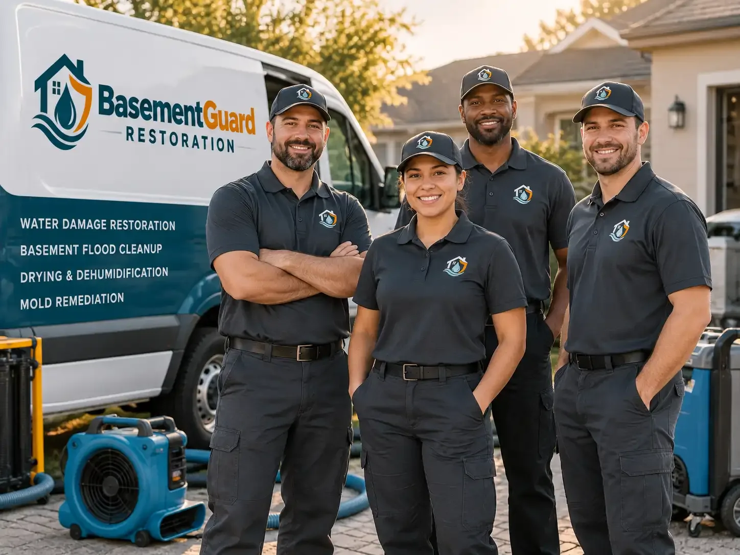 Basement Water Damage Restoration company in Earlham, IA